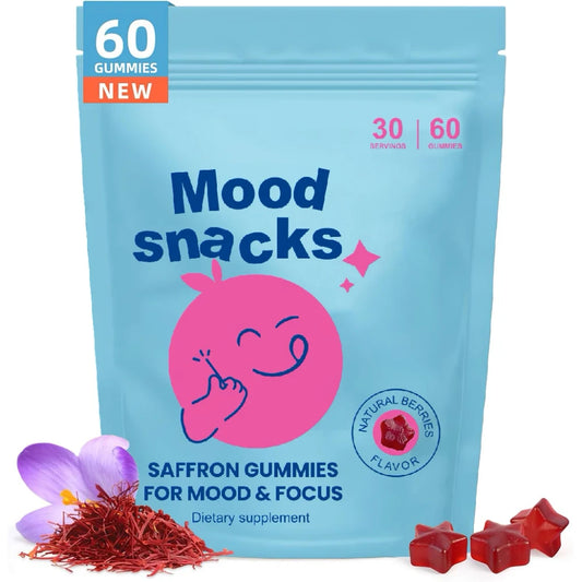 Saffron and GABA Mood Gummies for Kids